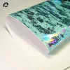 Wholesale of iridescent laser leather fabric 0.8mm thick new European standard scratch-resistant, wear-resistant and waterproof PU luggage packaging new leather material Application Scenario